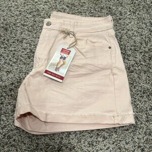 Levi Pink Denim Shorts